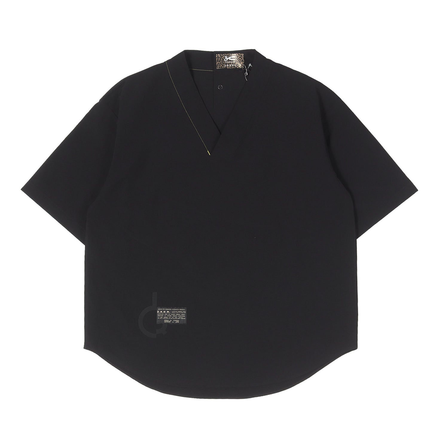 21SS × ナカメマン ストレッチナイロン Vネック Tシャツ (NAKAMEMAN SHIRT)