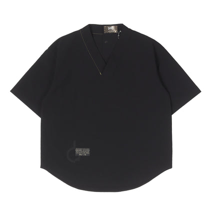21SS × ナカメマン ストレッチナイロン Vネック Tシャツ (NAKAMEMAN SHIRT)