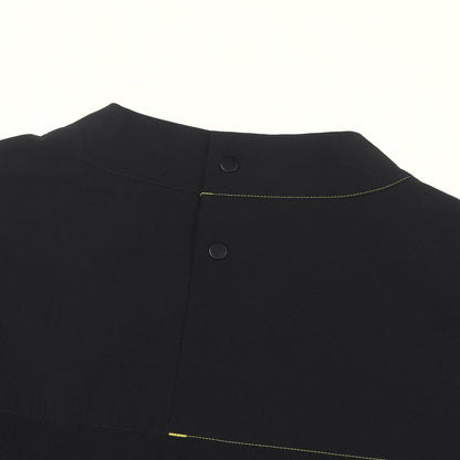21SS × ナカメマン ストレッチナイロン Vネック Tシャツ (NAKAMEMAN SHIRT)