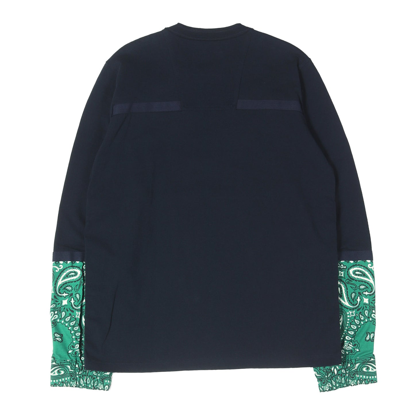 22SS バンダナ切替 ロングスリーブ Tシャツ (Bandana Print L/S T-Shirt)