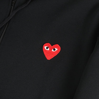プレイハート エステルジャージー ジップ パーカー (Zip-Up Hoodie With Red Emblem) / AD2012