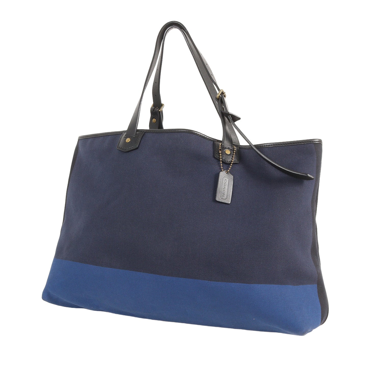 バイカラー キャンバス トートバッグ (Bleecker Colorblock Canvas Holdall)
