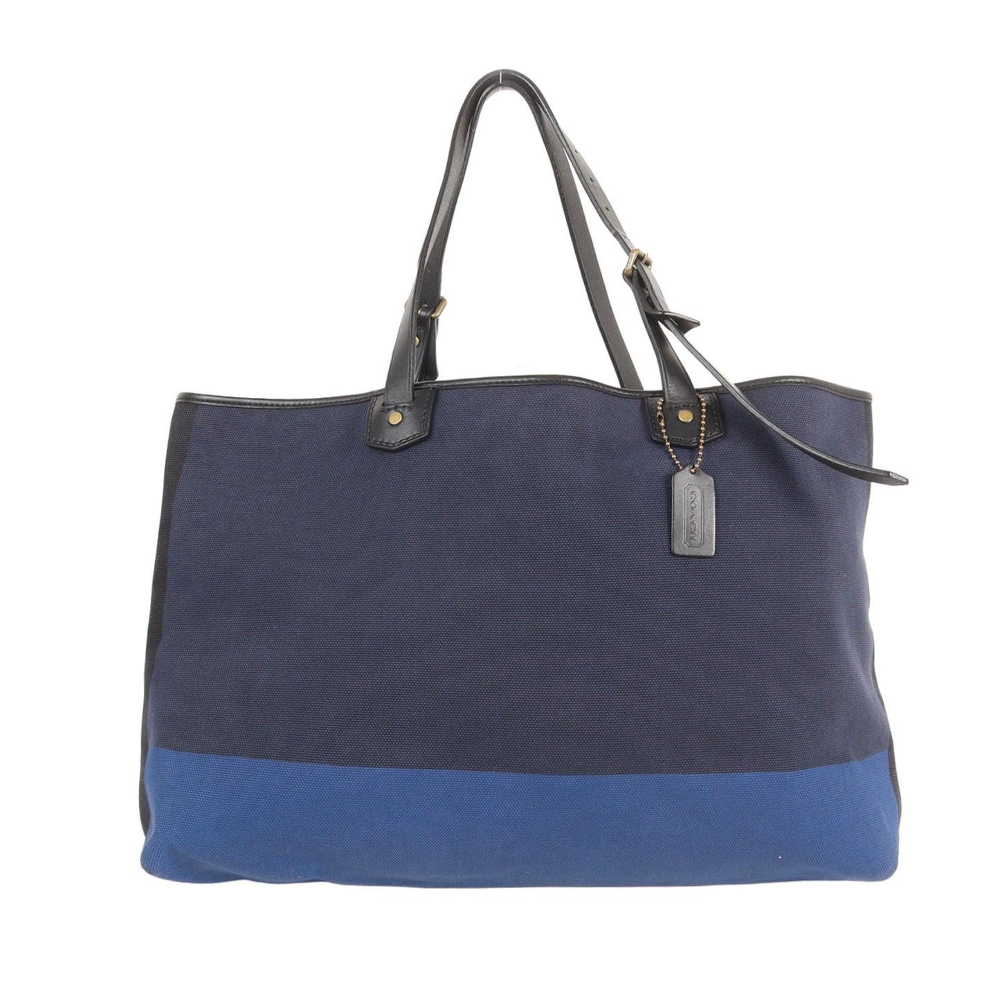 バイカラー キャンバス トートバッグ (Bleecker Colorblock Canvas Holdall)