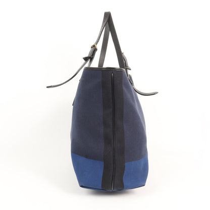 バイカラー キャンバス トートバッグ (Bleecker Colorblock Canvas Holdall)