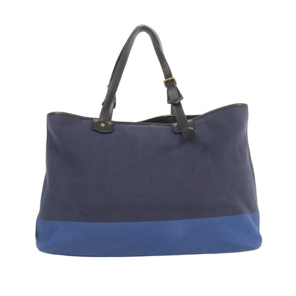 バイカラー キャンバス トートバッグ (Bleecker Colorblock Canvas Holdall)