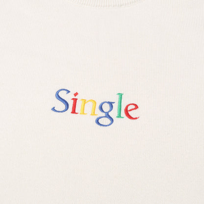 25SS パロディロゴ刺繍 モックネック ニット セーター (Single Logo Knit)