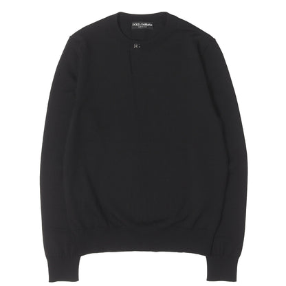 21AW ロゴ ハイゲージ ストレッチニット セーター (DG Logo Wool Sweater)