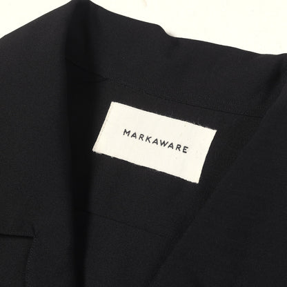 25SS イタリアン オープンカラー 半袖シャツ (ORGANIC WOOL 2/80 TROPICAL ITALIAN OPEN COLLAR S/S SHIRT)
