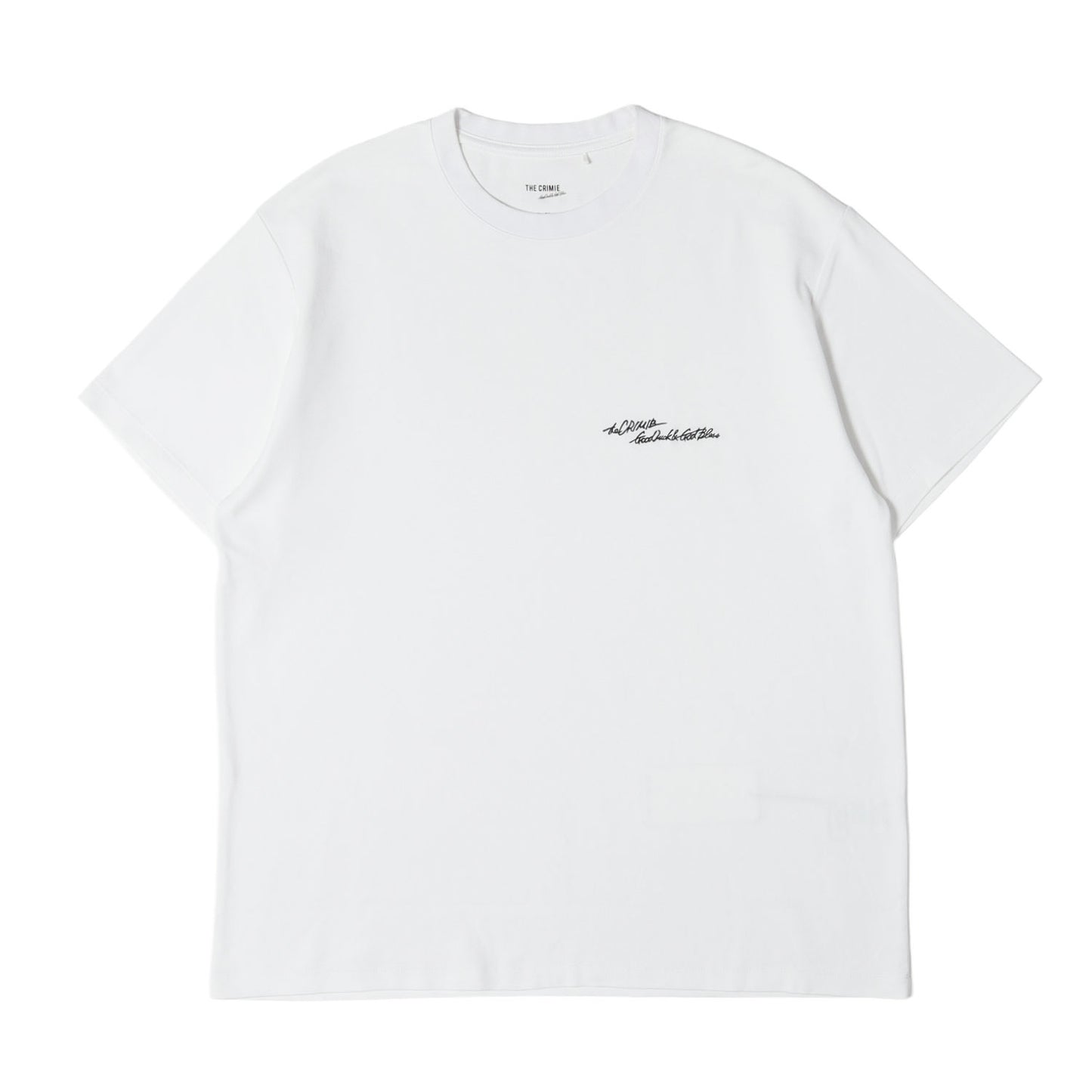 23SS ワンポイントロゴ 刺繍 Tシャツ