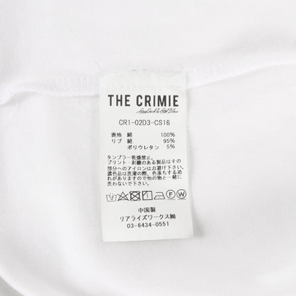 23SS ワンポイントロゴ 刺繍 Tシャツ