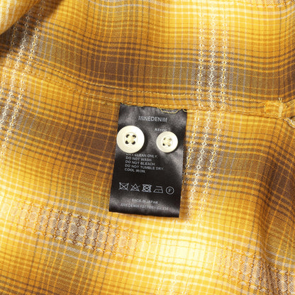 26SS ドビー チェック レーヨン オープンカラー 半袖 シャツ (Rayon Dobby Plaid S.S Open Collar SH)