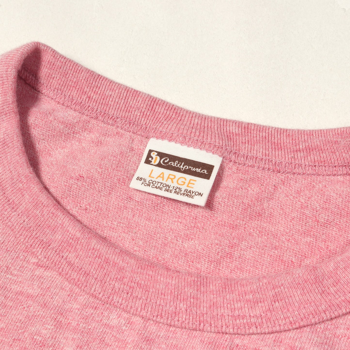 22AW ウォッシュド加工 フロント ロゴ バインダーネック Tシャツ (SD 88/12 LOGO T)