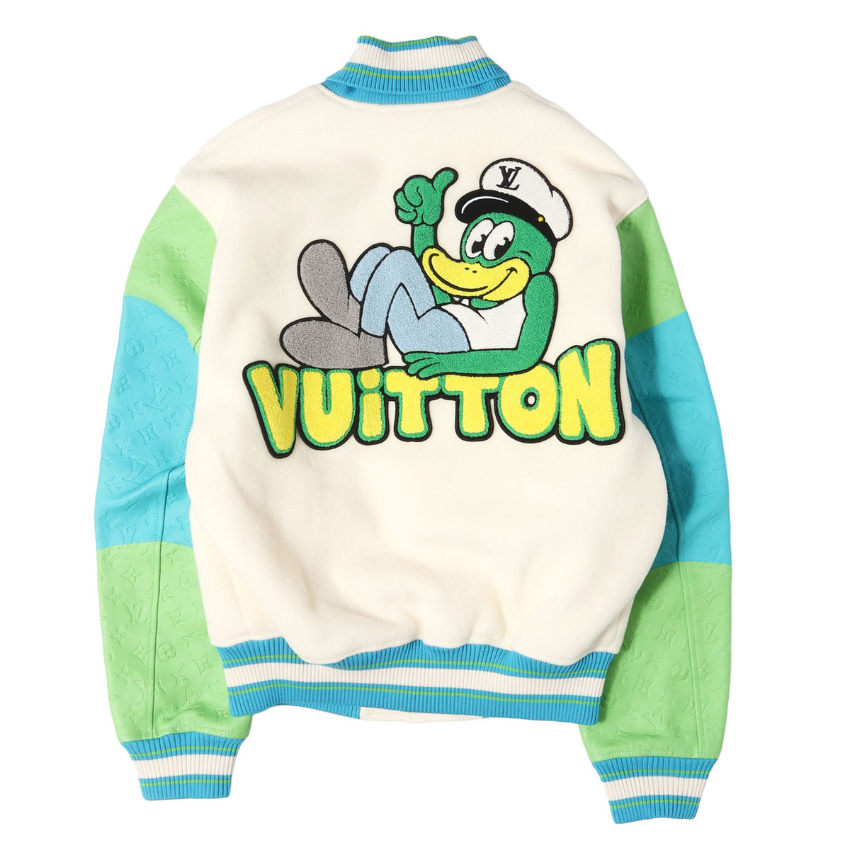 23SS レインボープレイグラウンド バーシティジャケット (Rainbow Playground Varsity Blouson)