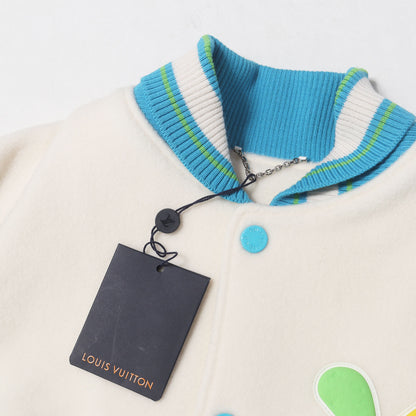23SS レインボープレイグラウンド バーシティジャケット (Rainbow Playground Varsity Blouson)