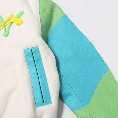 23SS レインボープレイグラウンド バーシティジャケット (Rainbow Playground Varsity Blouson)