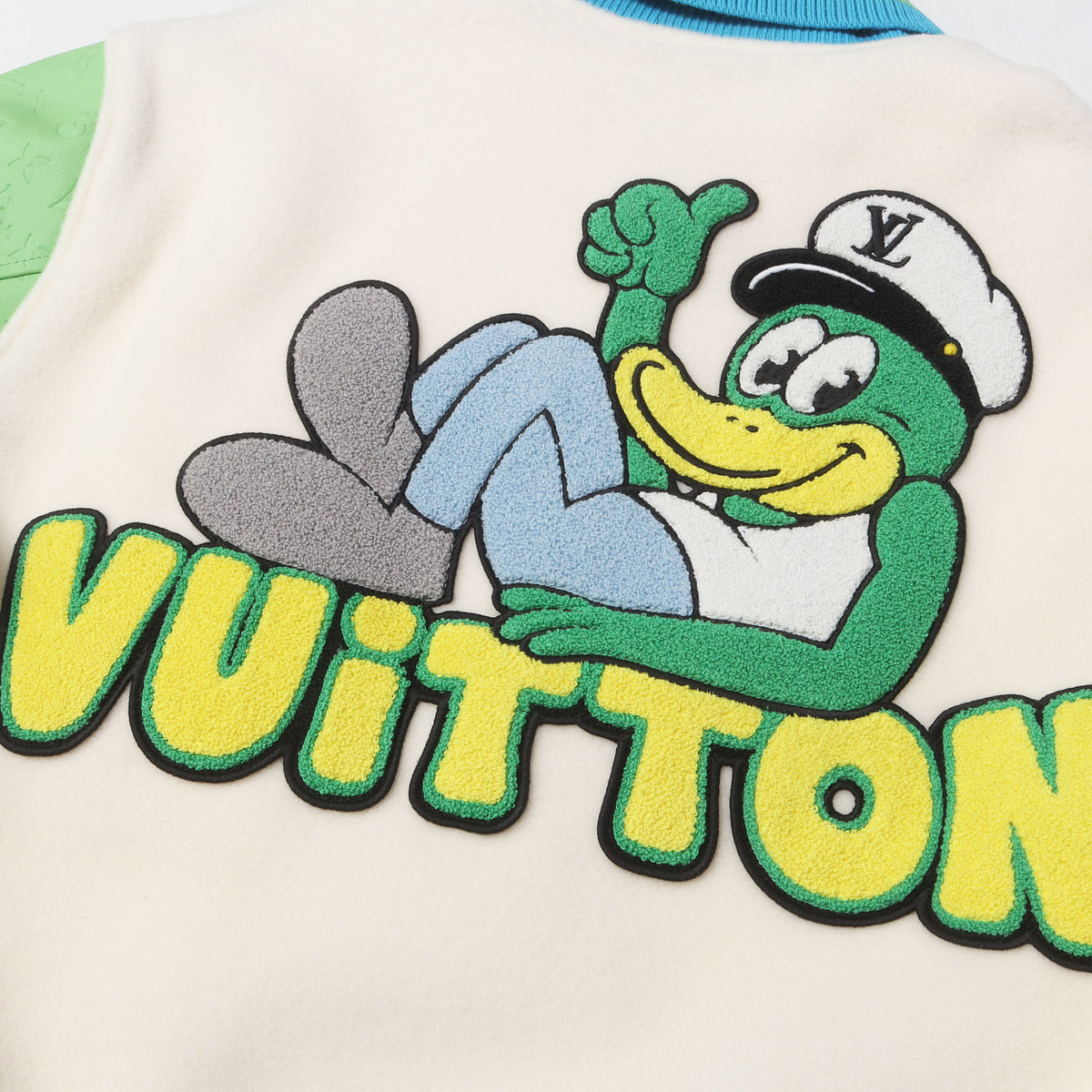23SS レインボープレイグラウンド バーシティジャケット (Rainbow Playground Varsity Blouson)