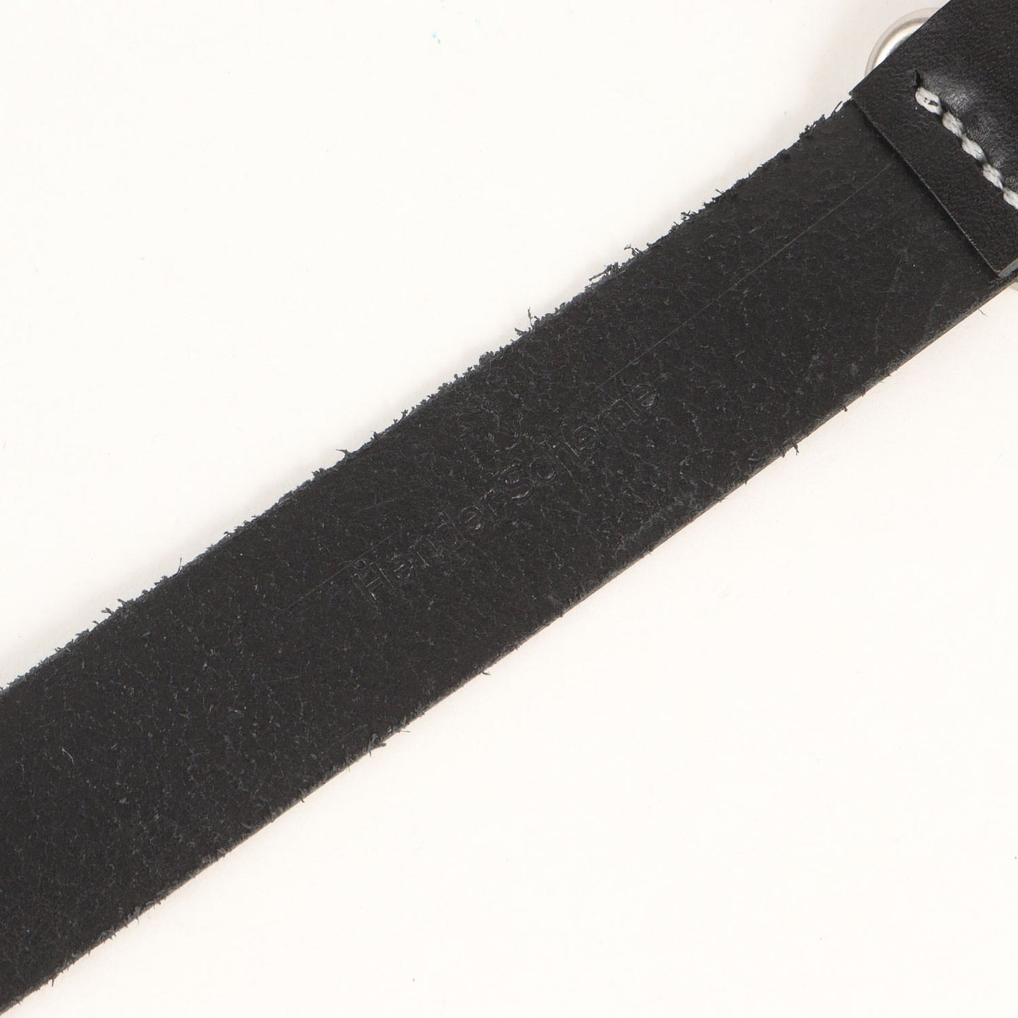 Dバックル レザー ベルト (tanning belt)