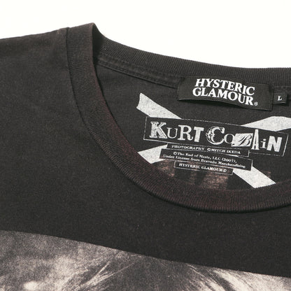 07s × NIRVANA KURT COBAIN フォトグラフィック Tシャツ