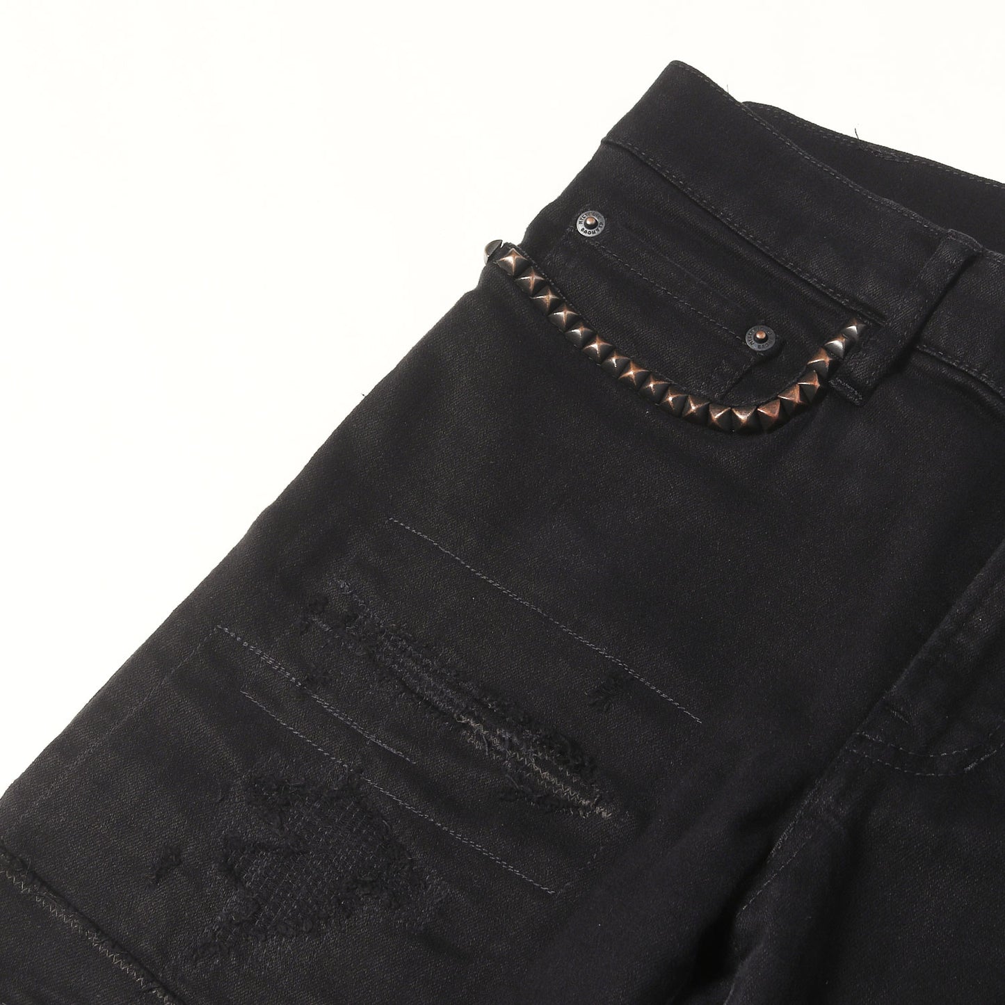 SPBR加工 ISKO ストレッチデニム スキニー スリムパンツ