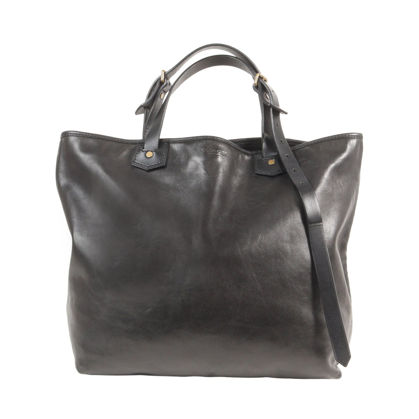 カーフレザー ショルダー トートバッグ (Bleeker Leather Small Hold All)