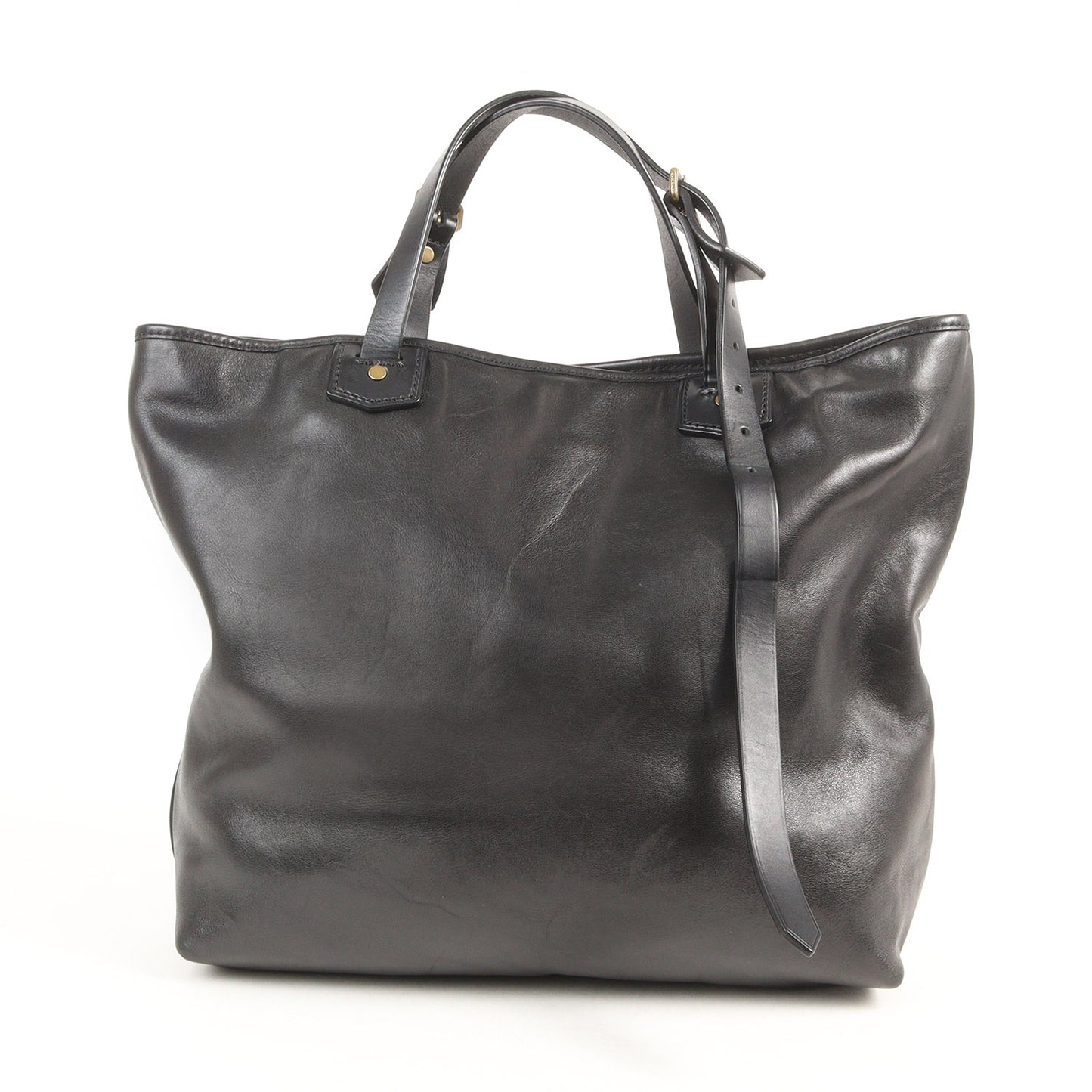 カーフレザー ショルダー トートバッグ (Bleeker Leather Small Hold All)