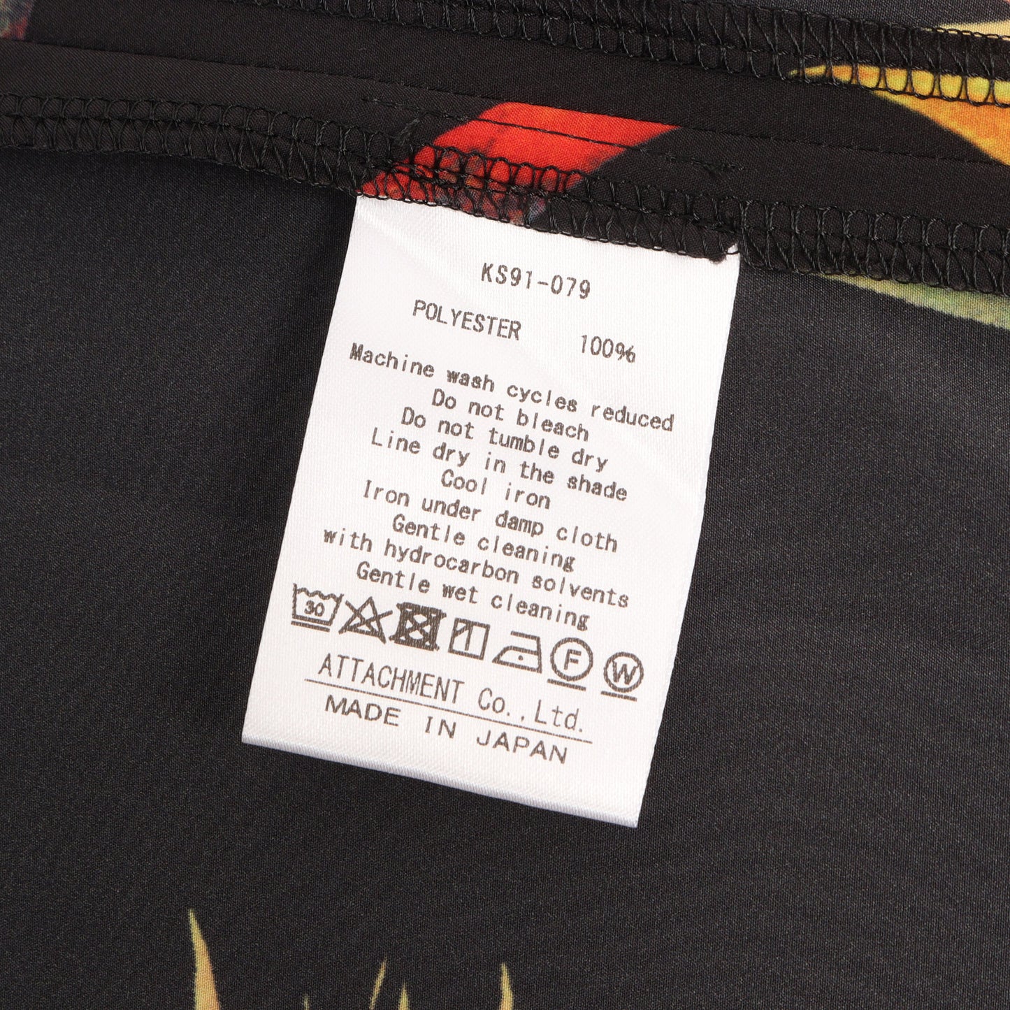 T400 ストレッチタフタ プリントオープンカラーシャツ S/S / KAZUYUKI KUMAGAI