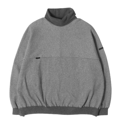 22AW ハイネック スウェット トレーナー (HIGH NECK SWEAT SHIRT)
