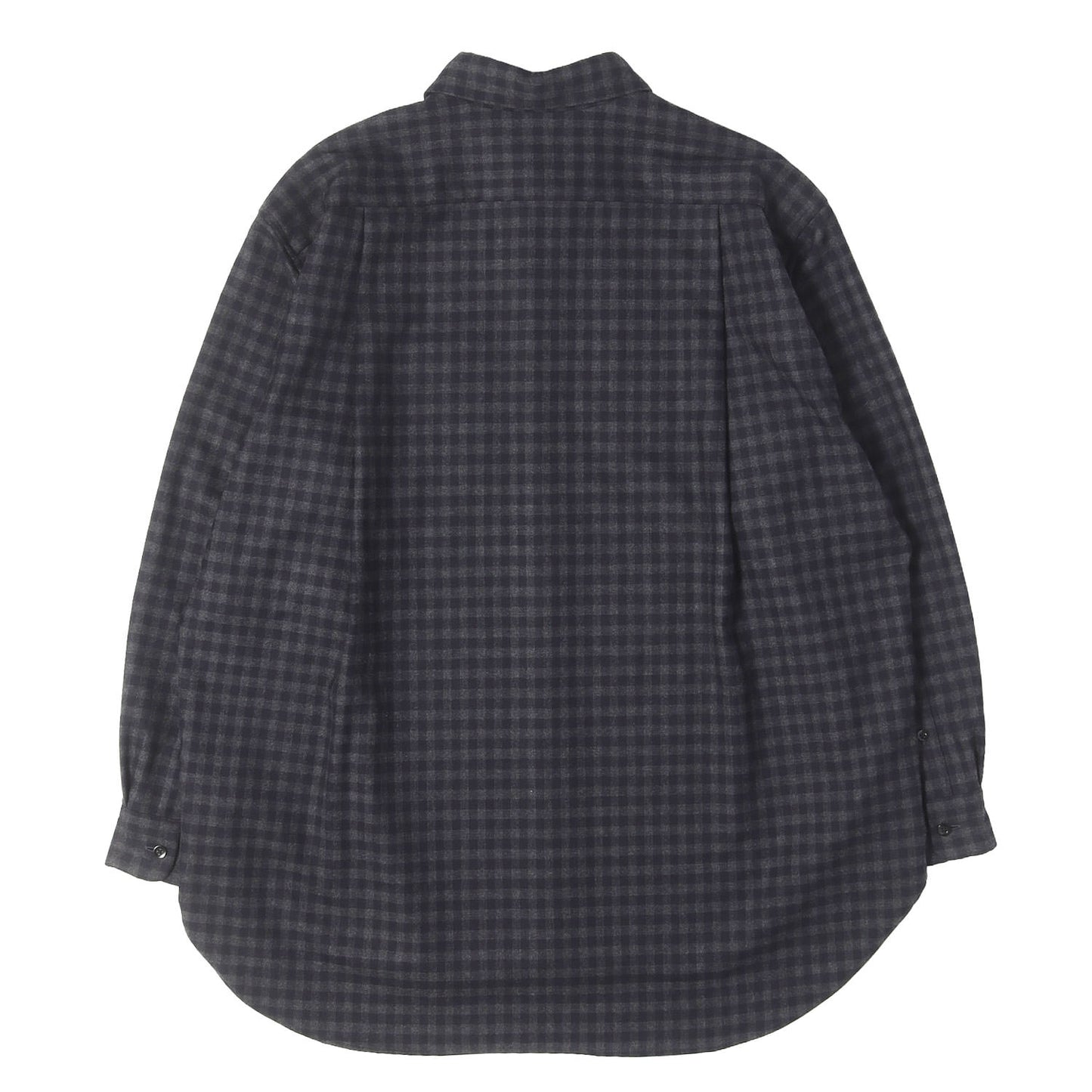 チェック ストレッチ ウール シャツ (WOOL CHECK SHIRT)