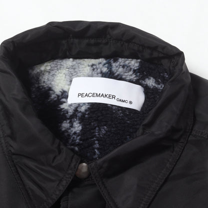 25AW リバーシブル カモ ボアフリース シャツ (Reversible Overshirt)