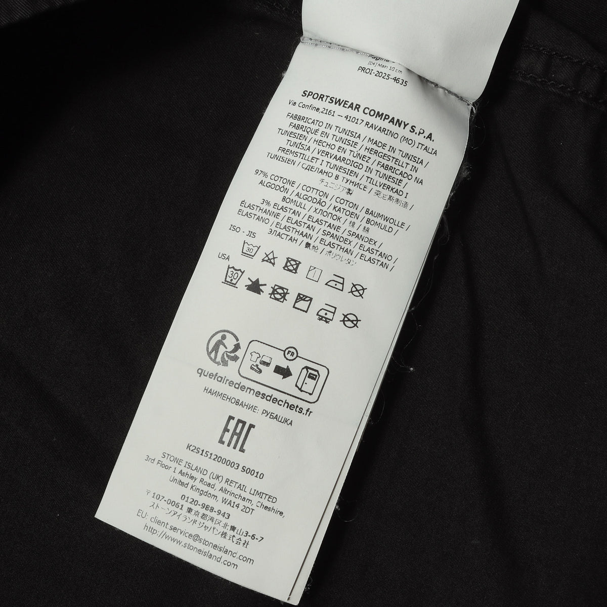 25AW ガーメントダイ ストレッチ コットンツイル ジャケット (ORGANIC STRETCH BROKEN TWILL COTTON OLD EFFECT)