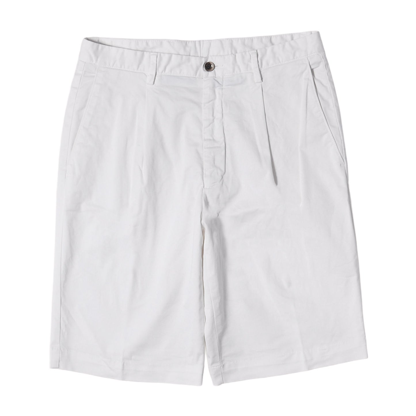 24SS × BEAMS F 別注 コットンギャバジン 1プリーツ ショーツ