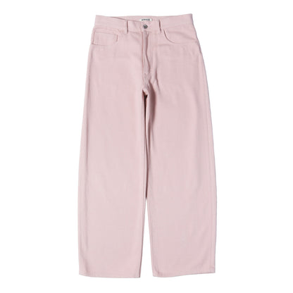26SS シルクネップ カラーデニム パンツ (SILK NEP DENIM 5P WIDE PANTS)
