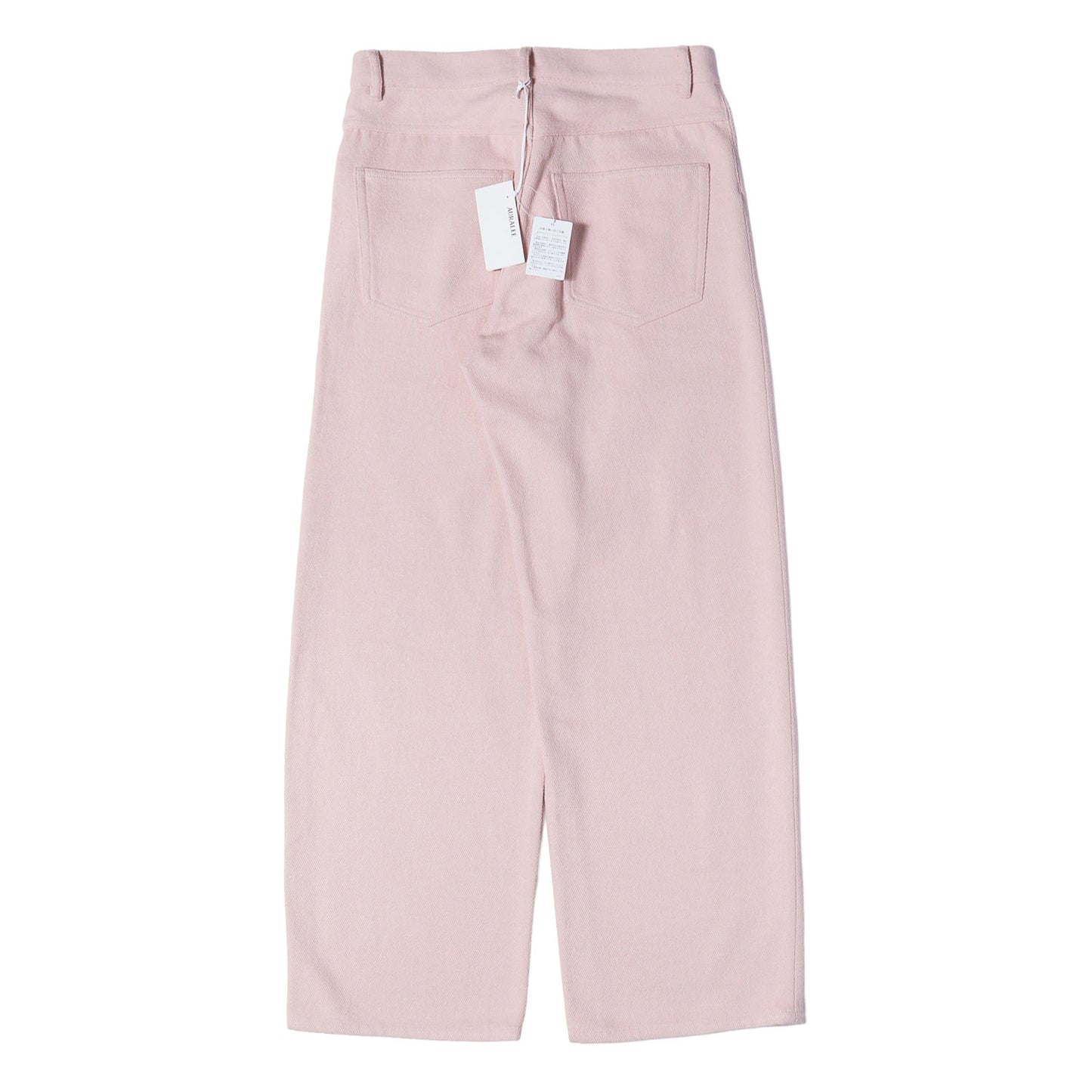 26SS シルクネップ カラーデニム パンツ (SILK NEP DENIM 5P WIDE PANTS)