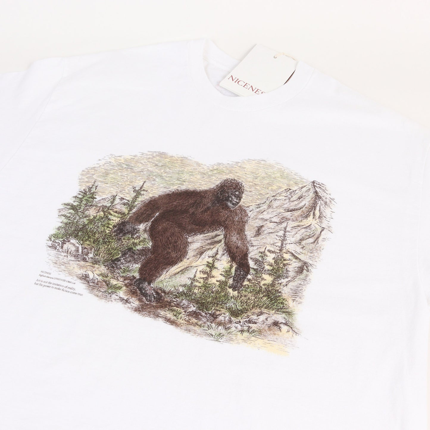 25SS 未確認動物 Tシャツ (UMA Print Tee Shirt)