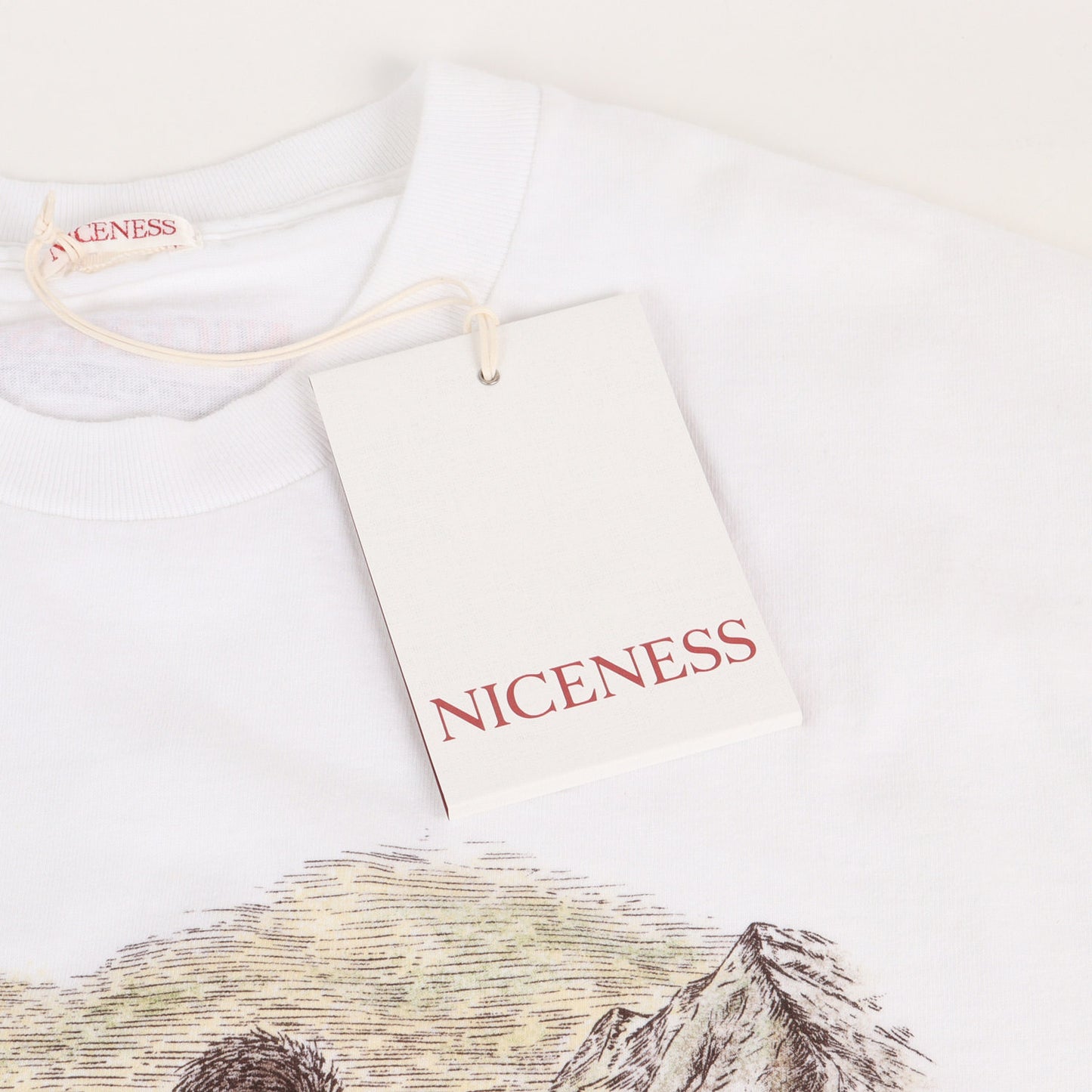 25SS 未確認動物 Tシャツ (UMA Print Tee Shirt)