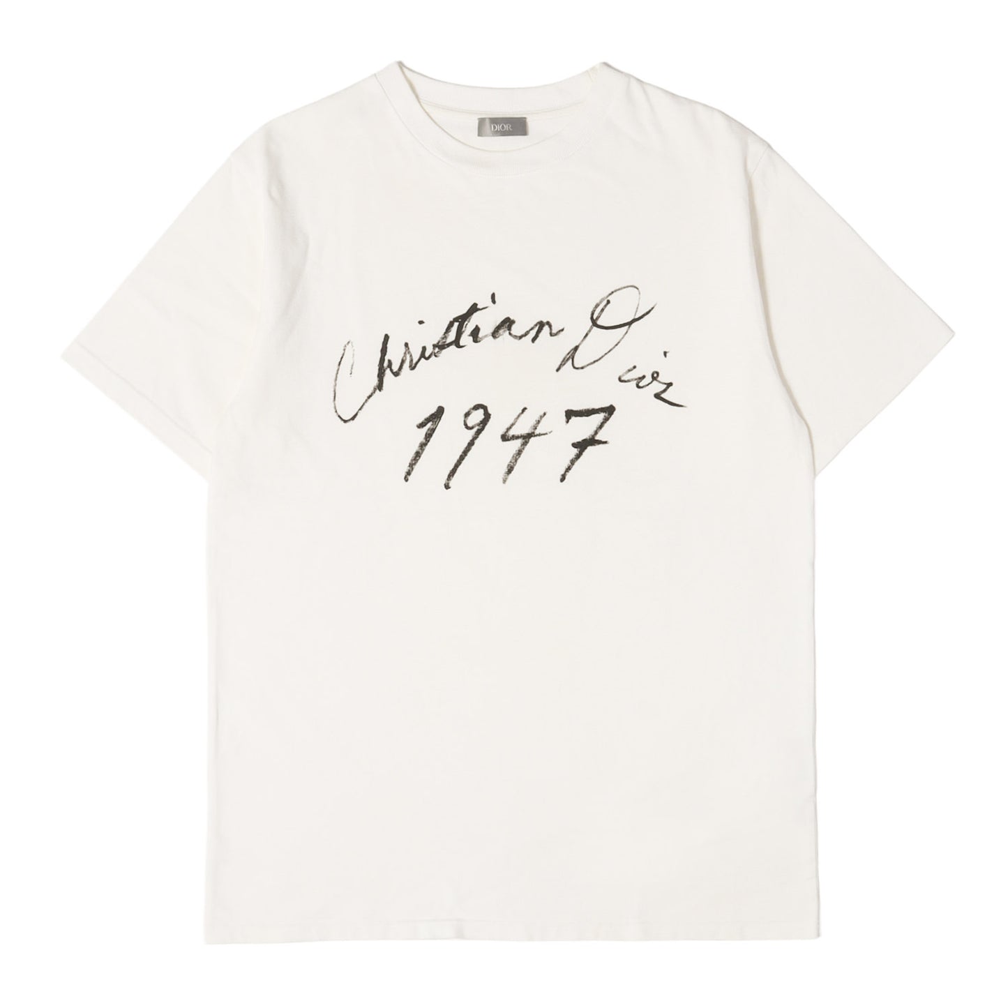 24AW Handwritten Christian Dior Tシャツ