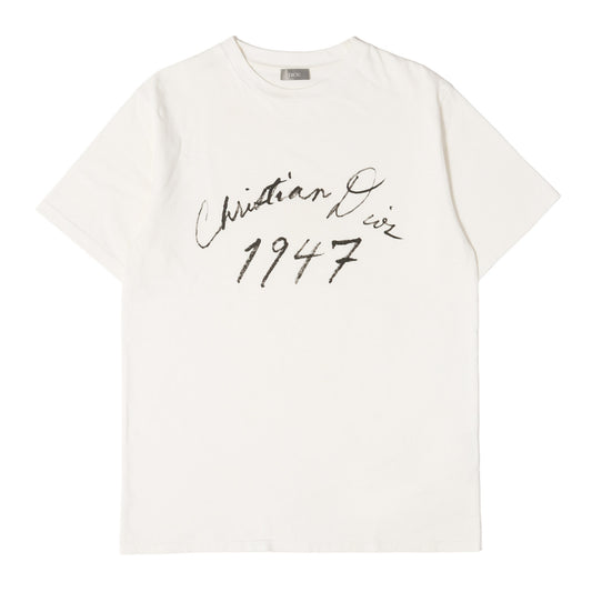 24AW Handwritten Christian Dior Tシャツ