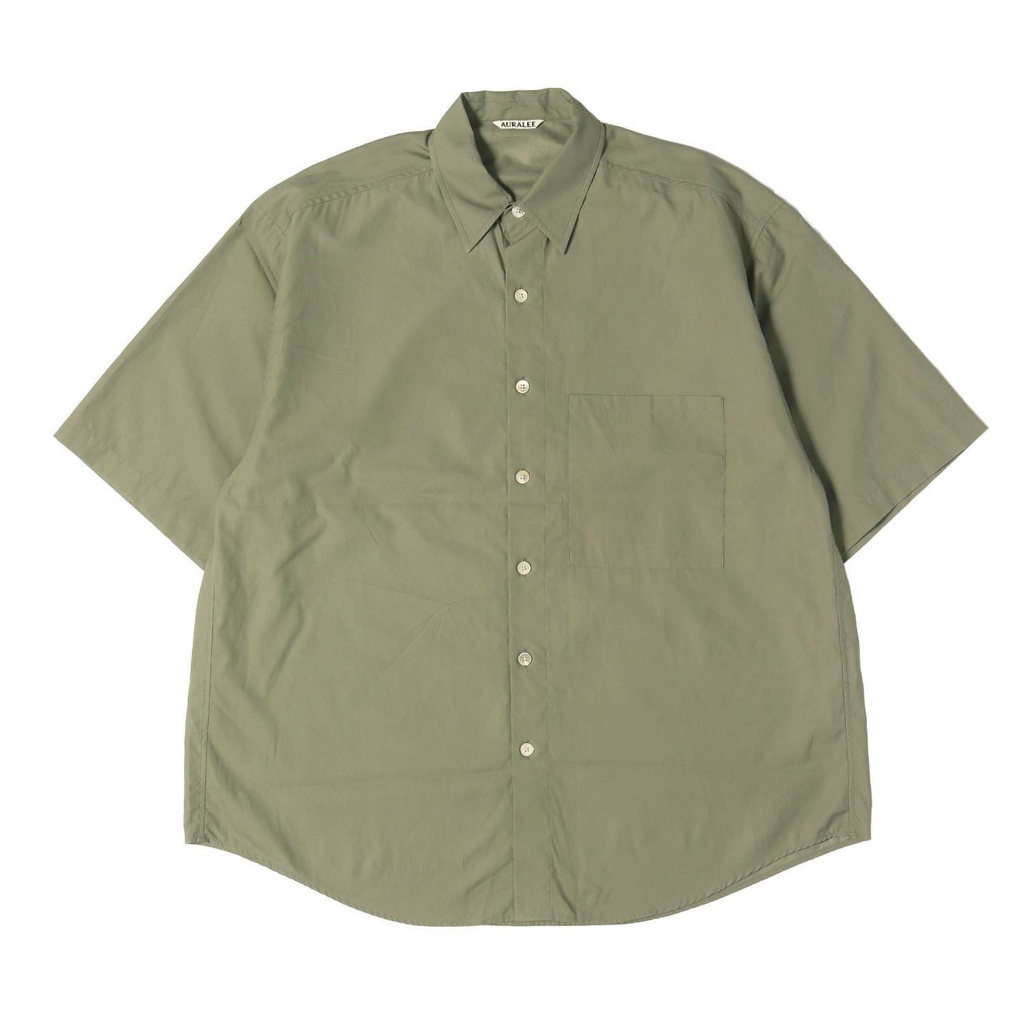 26SS ハーフスリーブ シャツ (WASHED FINX TWILL BIG HALF SLEEVED SHIRT)