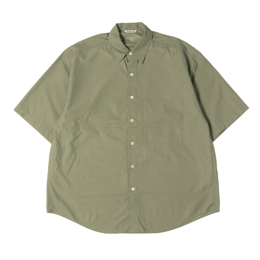 26SS ハーフスリーブ シャツ (WASHED FINX TWILL BIG HALF SLEEVED SHIRT)