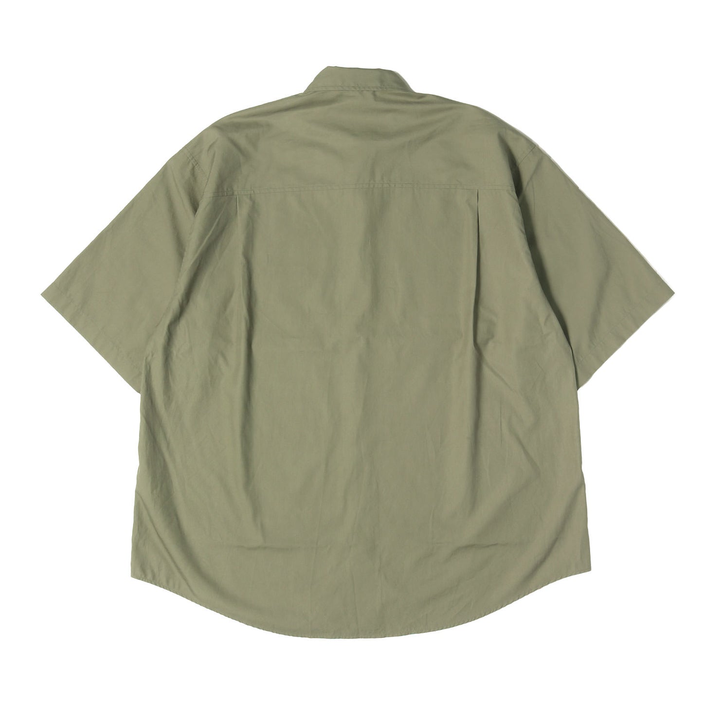 26SS ハーフスリーブ シャツ (WASHED FINX TWILL BIG HALF SLEEVED SHIRT)