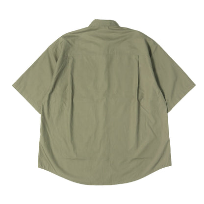 26SS ハーフスリーブ シャツ (WASHED FINX TWILL BIG HALF SLEEVED SHIRT)