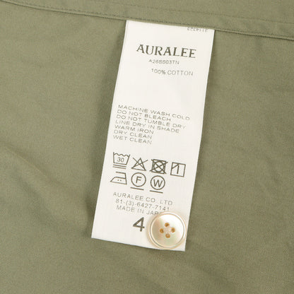 26SS ハーフスリーブ シャツ (WASHED FINX TWILL BIG HALF SLEEVED SHIRT)