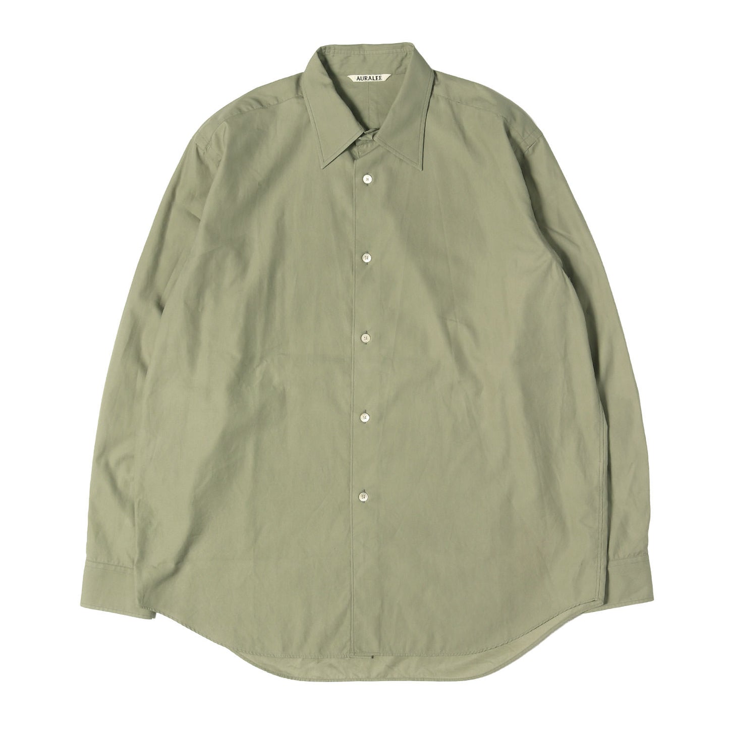 26SS ウォッシュド加工 ドレスシャツ (WASHED FINX TWILL SHIRT)