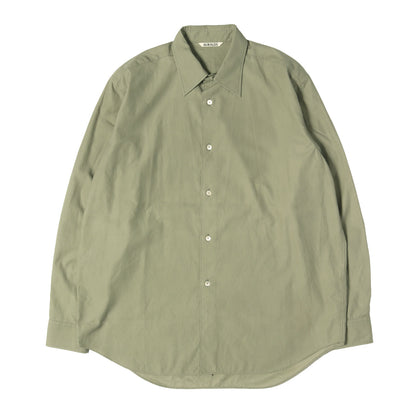 26SS ウォッシュド加工 ドレスシャツ (WASHED FINX TWILL SHIRT)