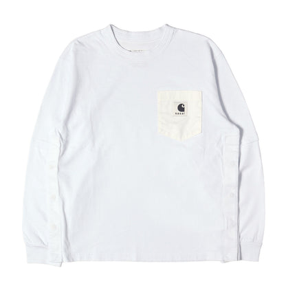 25AW × Carhartt WIP フェイクレイヤード 長袖 Tシャツ (Cotton Jersey L/S T-Shirt)