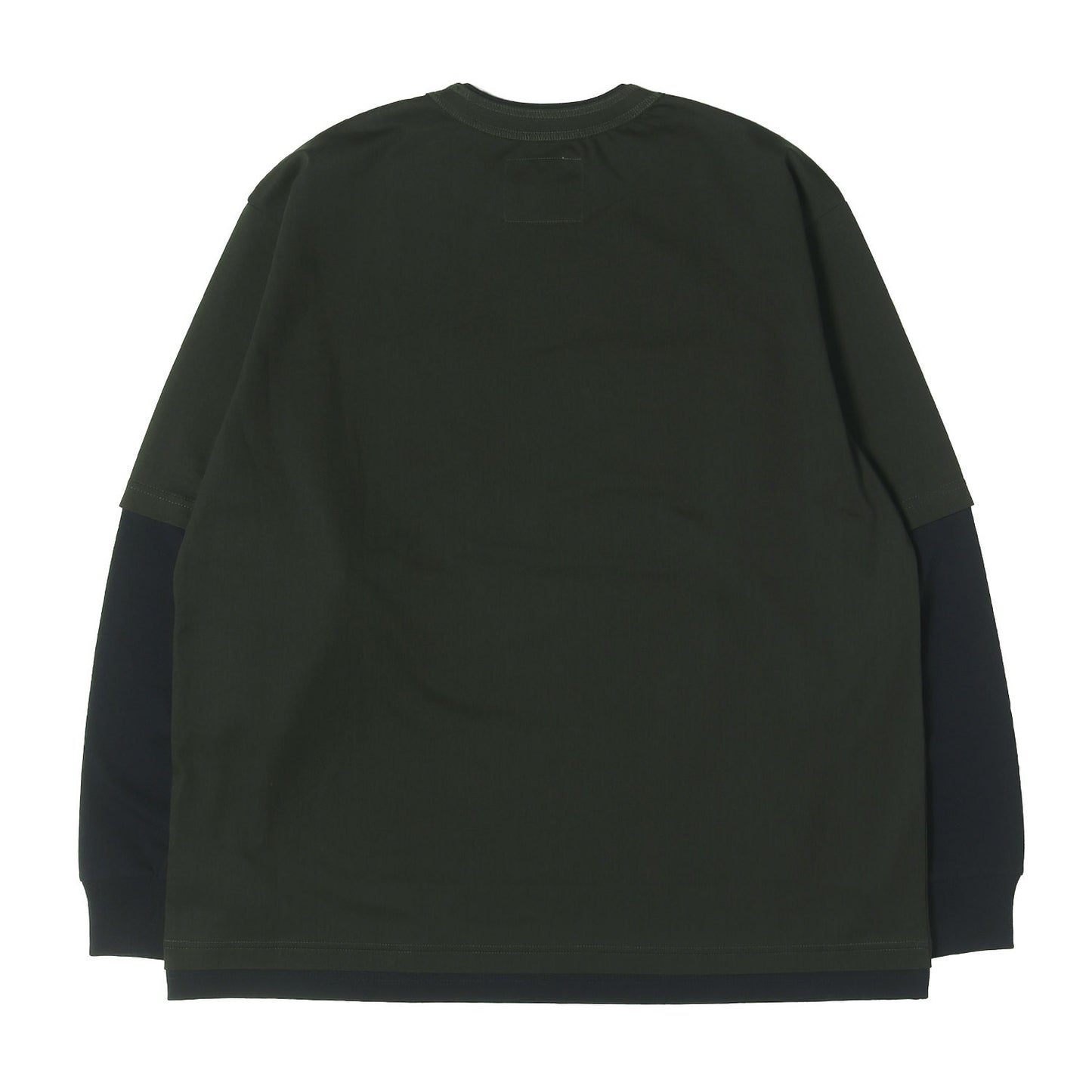 25SS ツートーン バイカラー 長袖 Tシャツ (two-tone T-shirt)