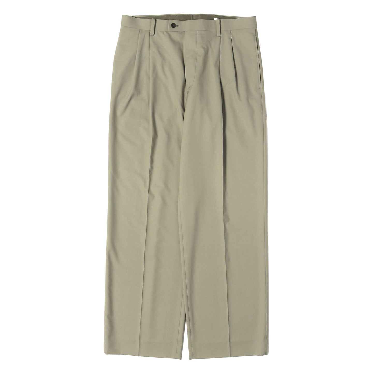 26SS ツータック トラウザー スラックス パンツ (ULTRA FINE TROPICAL WOOL TWO-TUCK SLACKS)