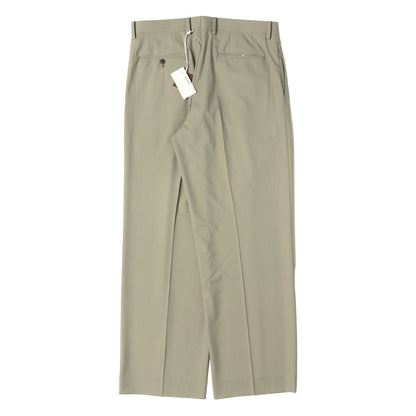 26SS ツータック トラウザー スラックス パンツ (ULTRA FINE TROPICAL WOOL TWO-TUCK SLACKS)