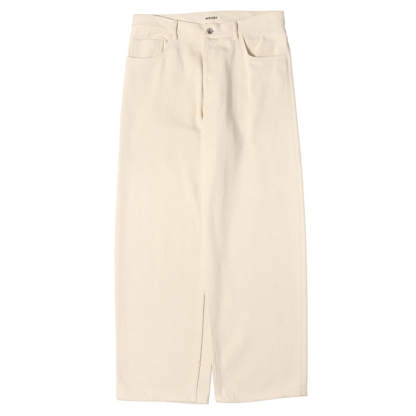 26SS シルクネップ カラーデニム パンツ (SILK NEP DENIM 5P WIDE PANTS)