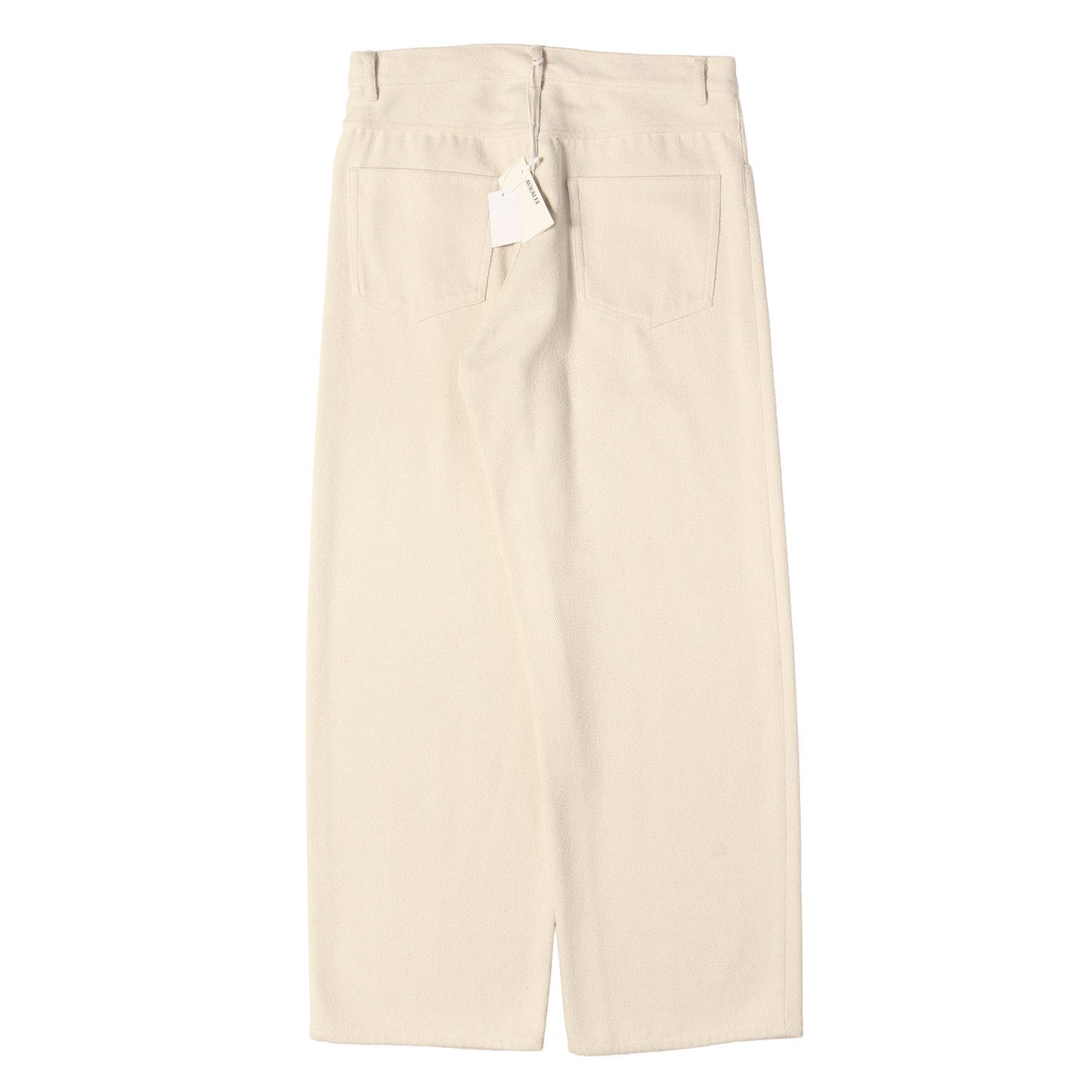 26SS シルクネップ カラーデニム パンツ (SILK NEP DENIM 5P WIDE PANTS)